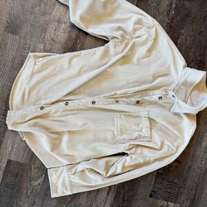 Cream Button-Up Shirt